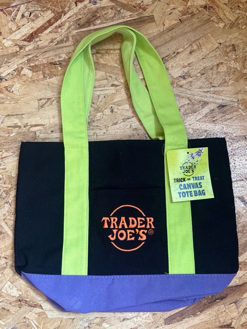 Trader Joe’s Mini Canvas Tote Bag- Halloween Edition